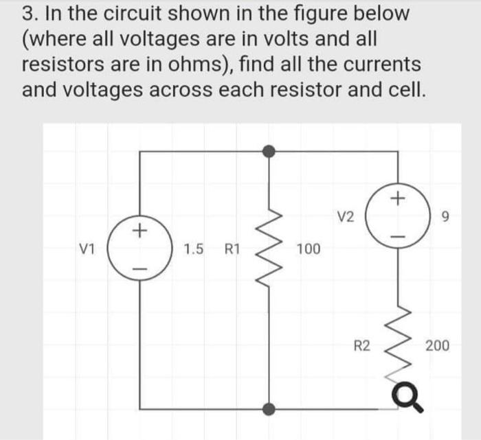 Solved 3. In The Circuit Shown In The Figure Below (where | Chegg.com