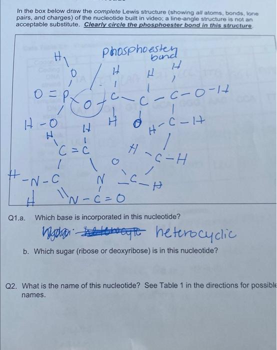 In The Box Below Draw The Complete Lewis Structure Chegg Com