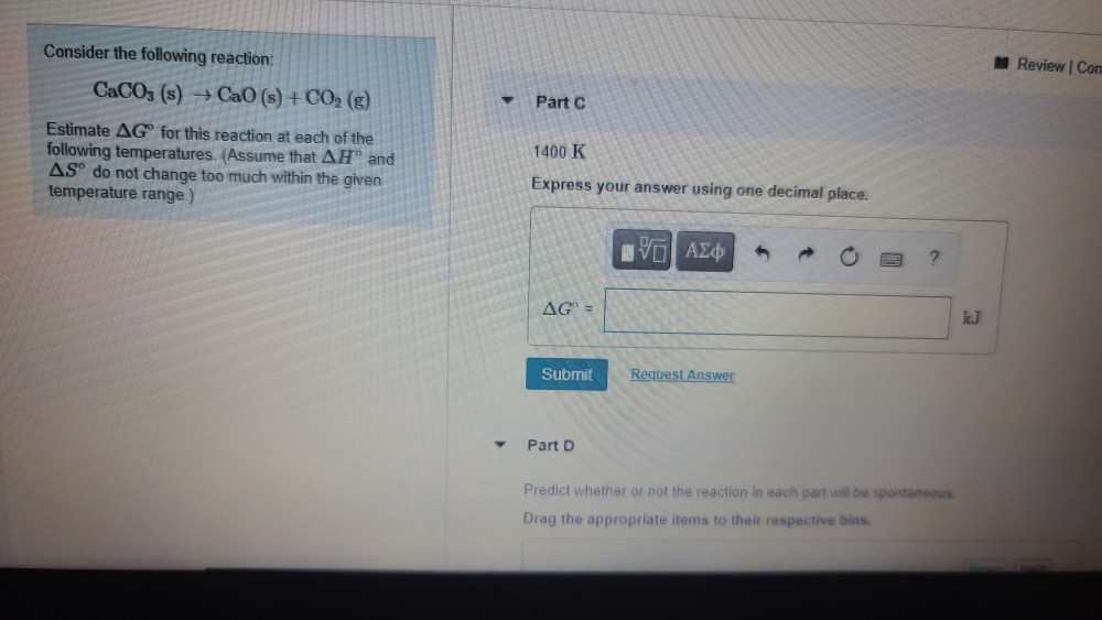 Solved Exercise 18.56 - Enhanced - with Feedback 12 Review | Chegg.com