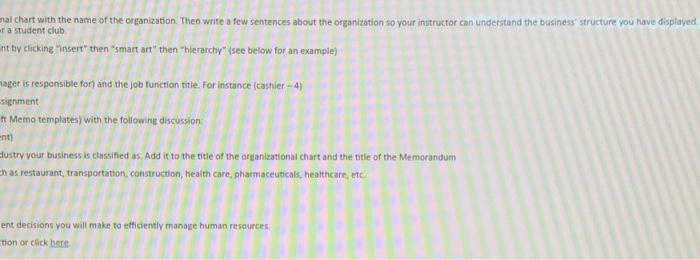 Solved Assignment 2: Organizational Structure Chapter 8 • | Chegg.com