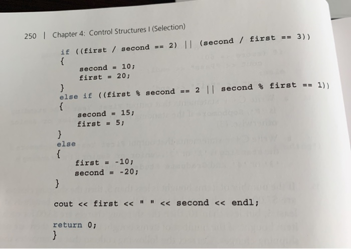 Solved 17 Output Following Program 2 3 5 Include Using Namespace