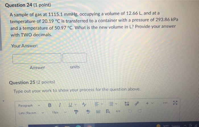 Solved i need to show my work for all these questions pls | Chegg.com