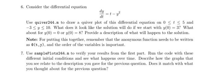 Solved can you provide me the soln of y(0)= 3, y(0)= 0 and | Chegg.com