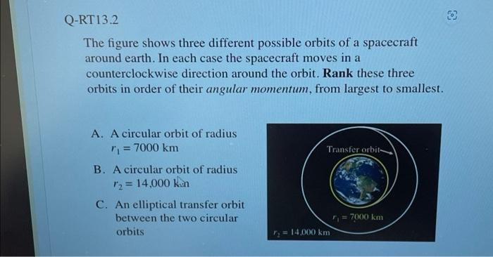Solved Q-RT13.2 The figure shows three different possible | Chegg.com