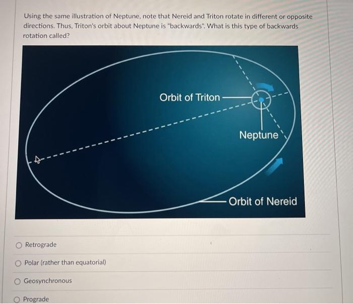 neptune triton orbit