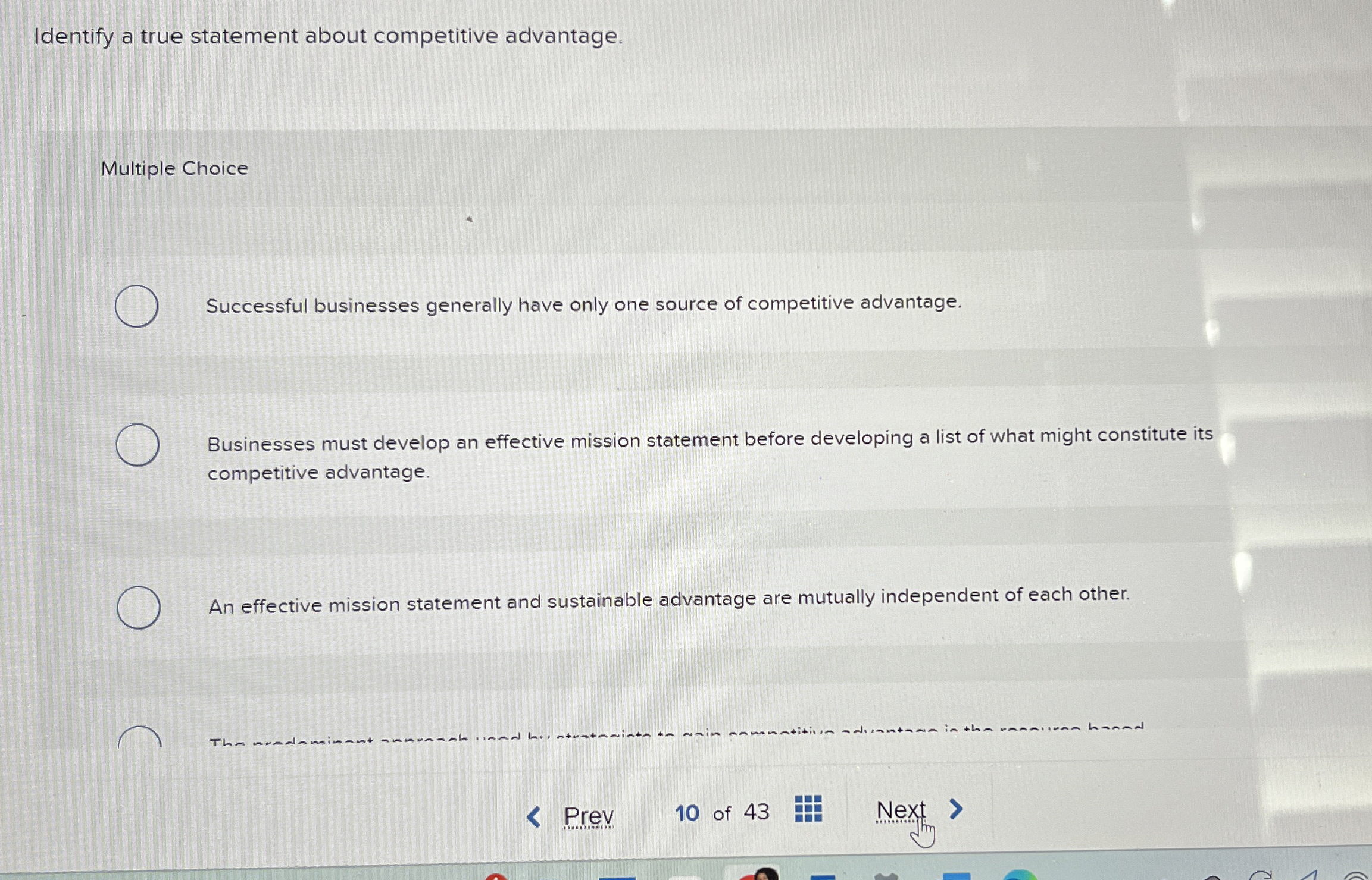 Solved Identify a true statement about competitive | Chegg.com