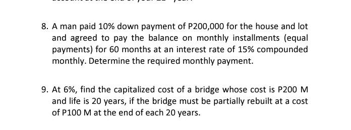 solved-8-a-man-paid-10-down-payment-of-p200-000-for-the-chegg