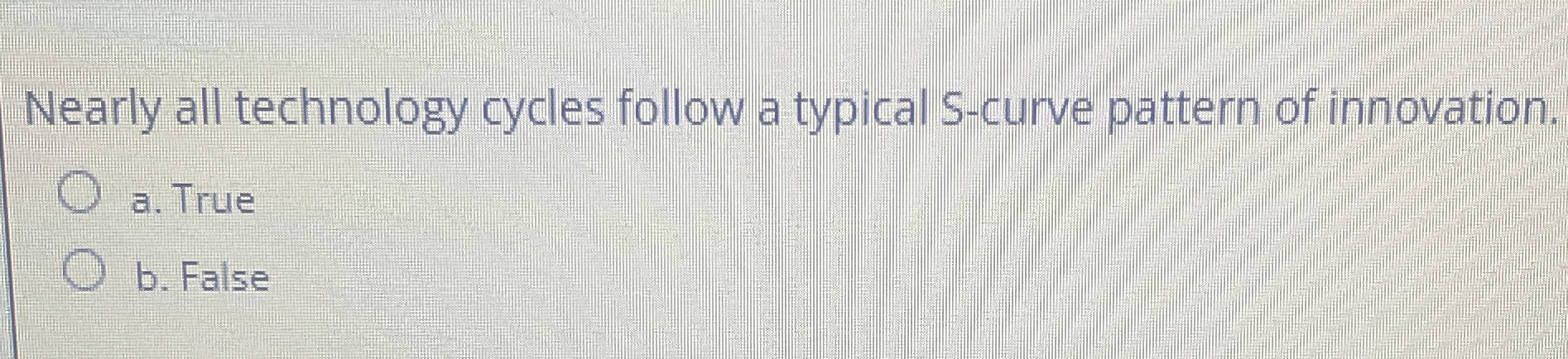 Solved Nearly all technology cycles follow a typical S-curve | Chegg.com