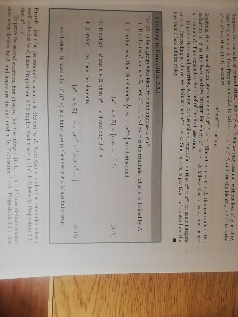 3 1 Assignment 10 1 Fix An Integer 3 Let Denot Chegg Com