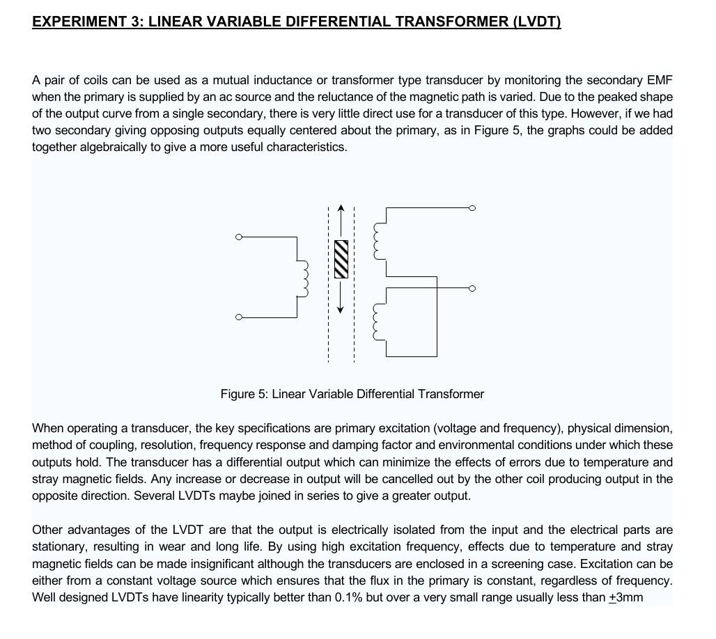 Solved EXPERIMENT 2 POTENTIOMETER AS AN ADJUSTABLE VOLTAGE