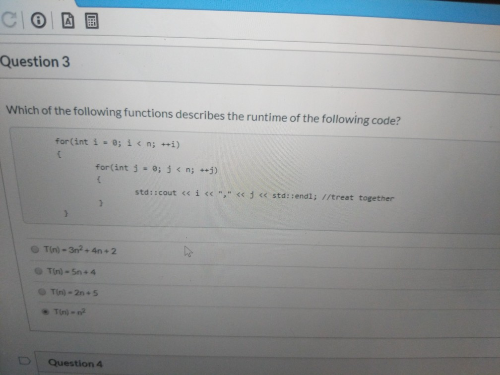Solved CIO DE Question 3 Which of the following functions | Chegg.com