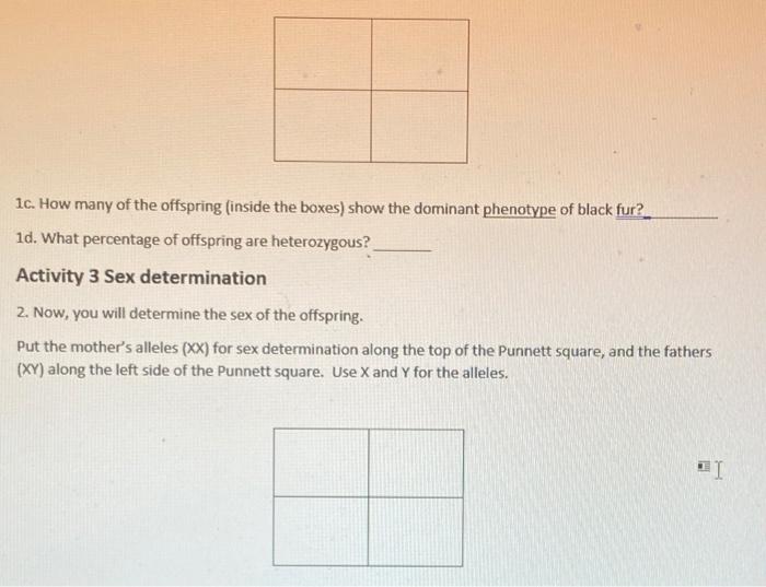 Solved Heredity Lab Report Laws of Probability Activity 1 1