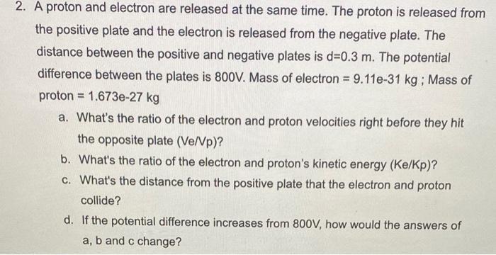 what is the value of the expression e2−(pc)2 for this proton