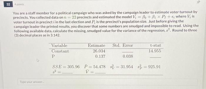 Solved You are a staff member for a political campaign who | Chegg.com