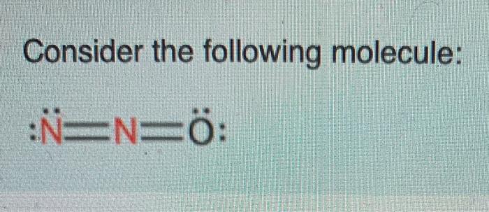 Solved Calculate The Formal Charge Of The Central N Ente Chegg Com