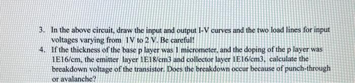 Solved 3. In the above circuit, draw the input and output | Chegg.com