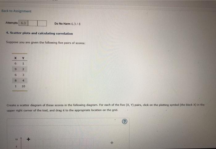 Solved Back to Assignment Attempts 6.3 Do No Harm 6.3/8 4. | Chegg.com