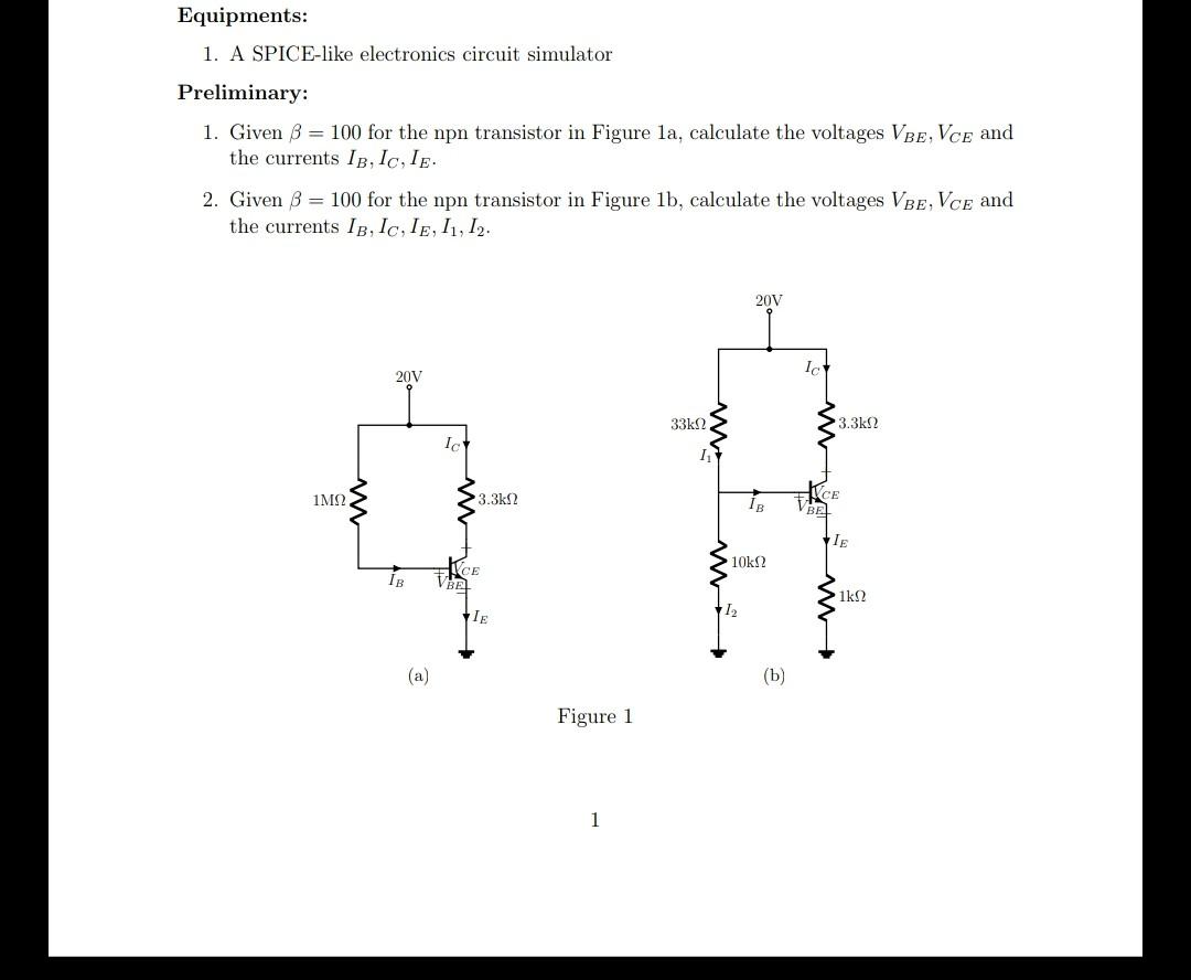 Solved The questions required to be performed on a Spice