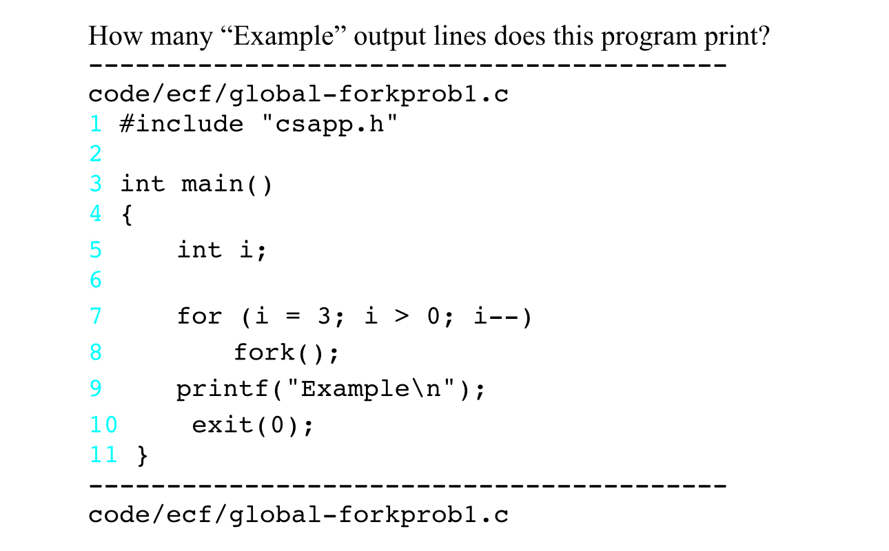 Solved How many "Example" output lines does this program | Chegg.com