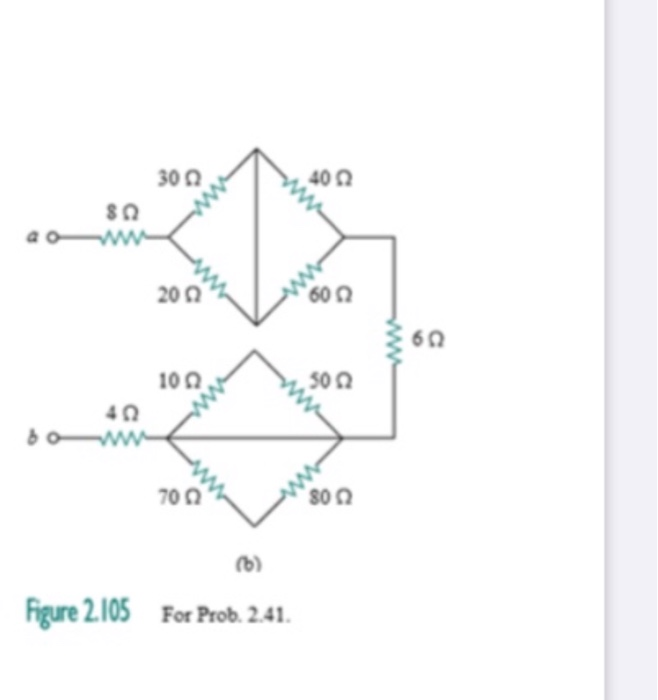 Solved - Obtain The Equivalent Resistance At The Terminals | Chegg.com