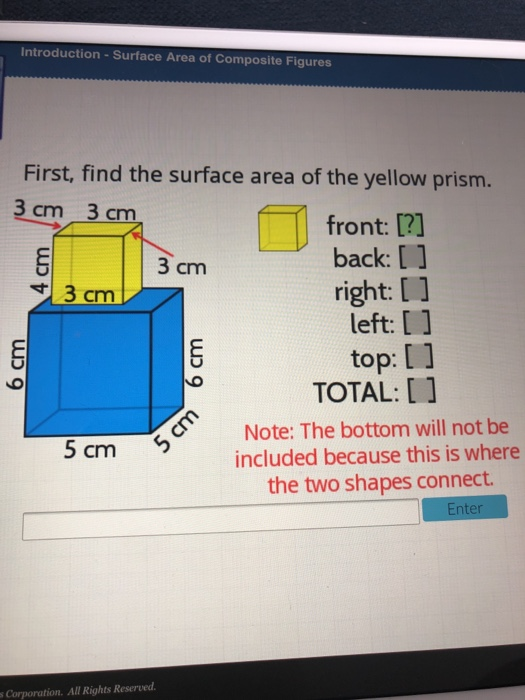 Solved Introduction - Surface Area Of Composite Figures | Chegg.com