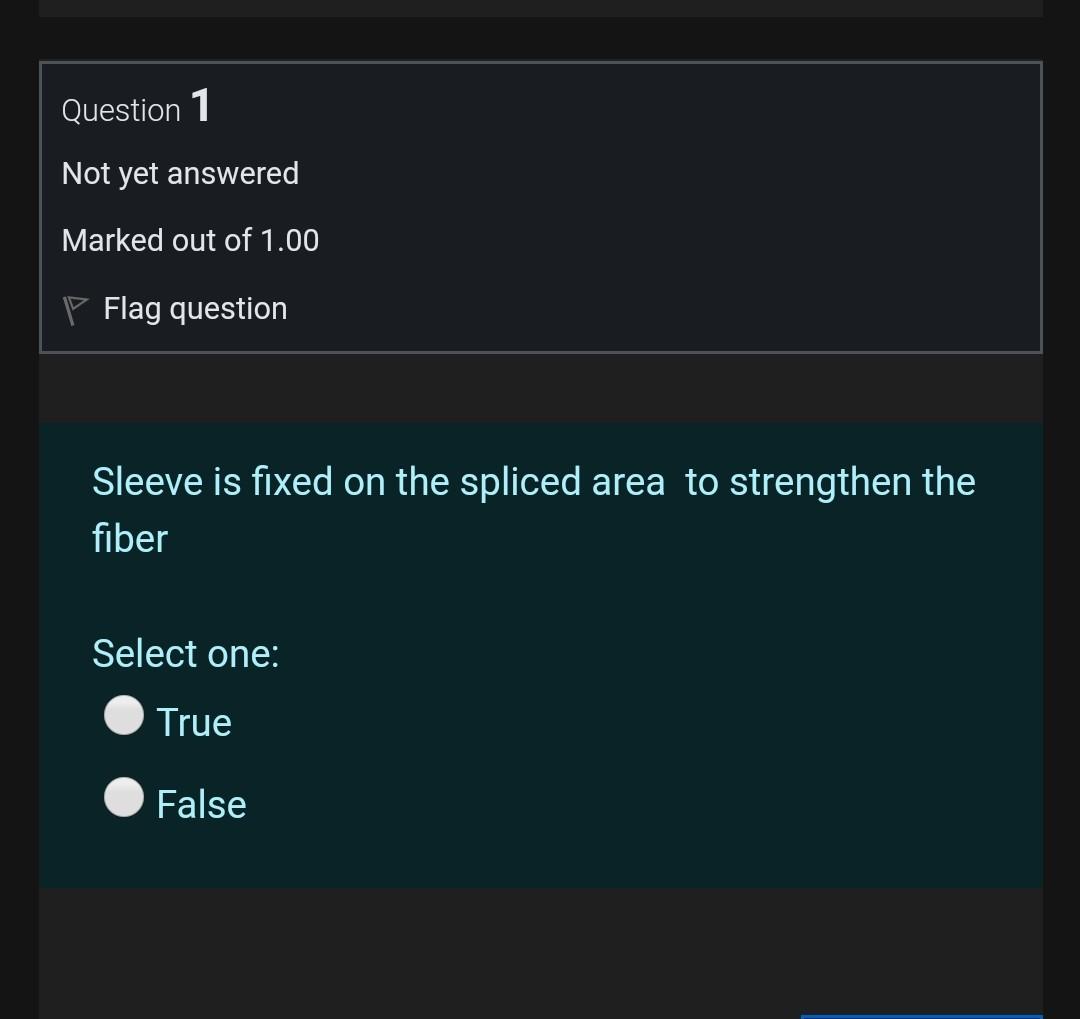 Solved Question 1 Not yet answered Marked out of 1.00 P Flag | Chegg.com