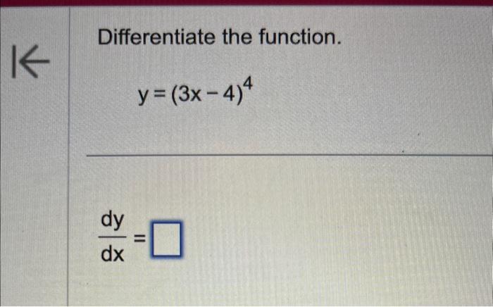 Solved Differentiate the function:*I solved them to the best | Chegg.com