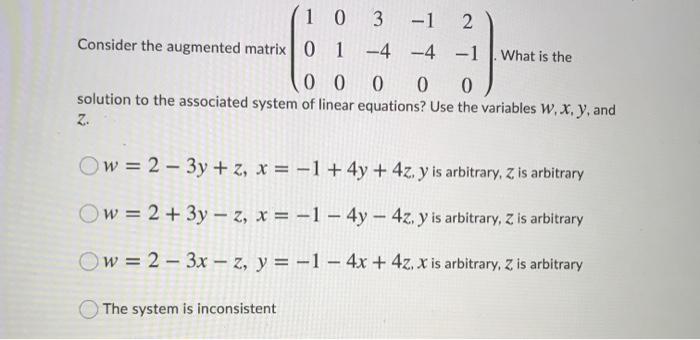 Solved Which of the following is NOT an elementary row Chegg