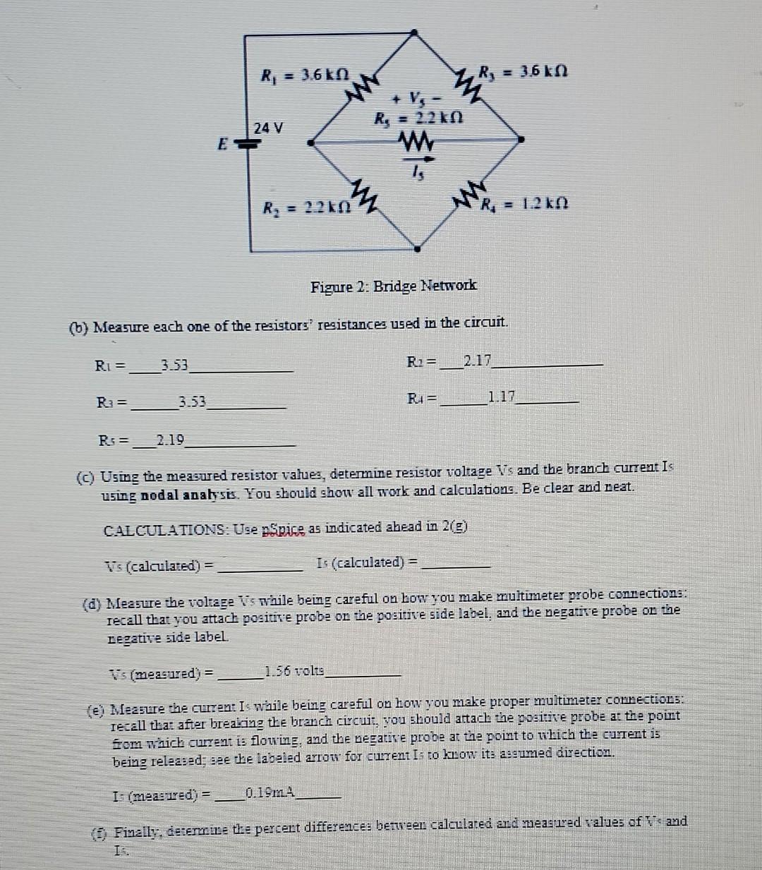 Solved R, = 3.6 ko RE = 361 + V, - RO ΕΩ 24V w R; = 2210 w | Chegg.com