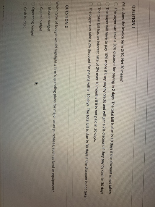 What Does 1 10 Net 30 Mean Leia Aqui What Does 800 With Terms 1 10 