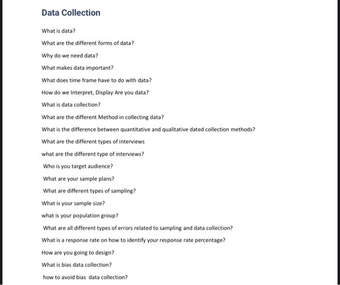 solved-data-collection-what-is-data-what-are-the-different-chegg