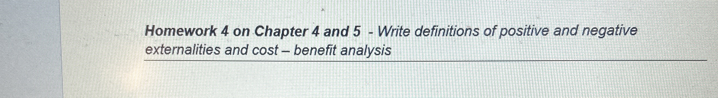 Solved Homework 4 ﻿on Chapter 4 ﻿and 5 - ﻿Write definitions | Chegg.com