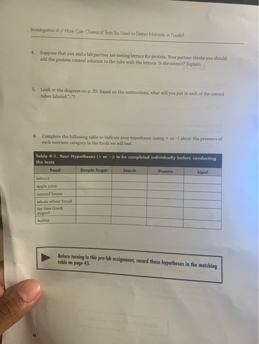 Investigation 4 Pre Lab Assignment How Can Chemical Chegg Com