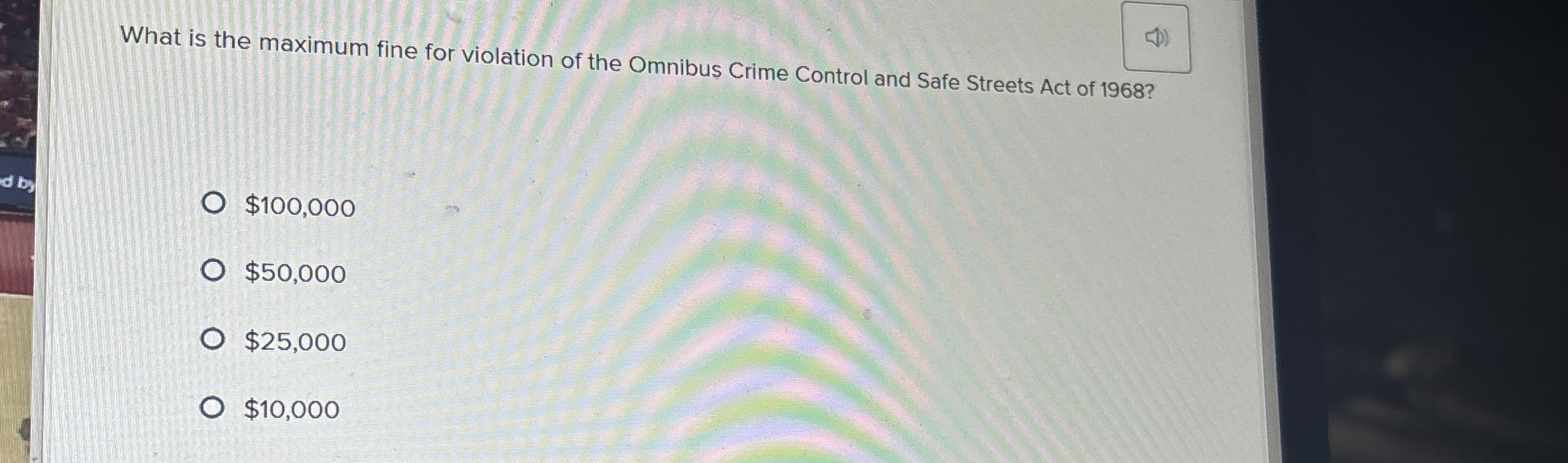 Solved What is the maximum fine for violation of the Omnibus | Chegg.com