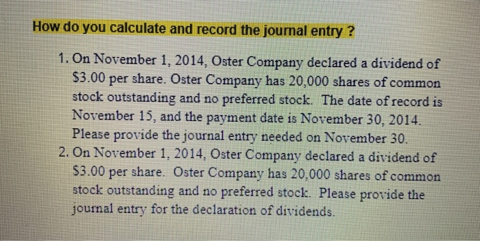 How To Calculate Journal Entry