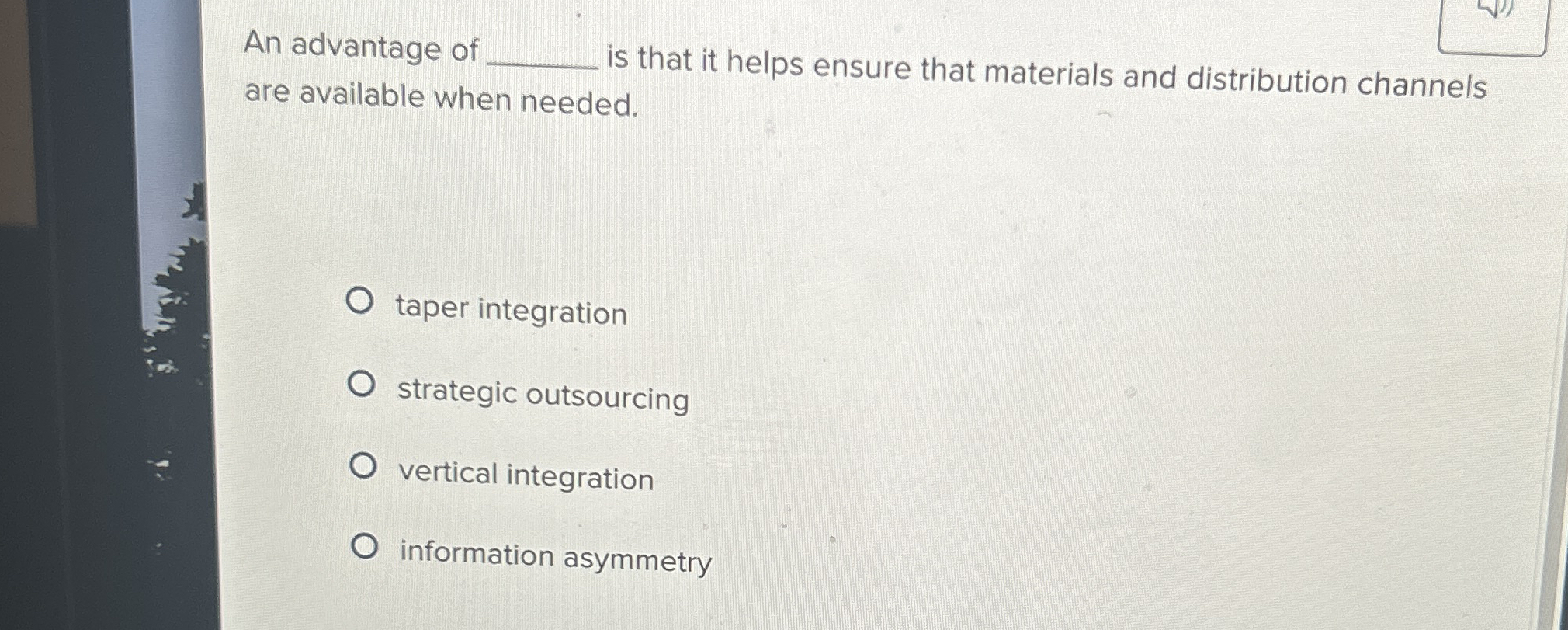 Solved An advantage of ﻿is that it helps ensure that