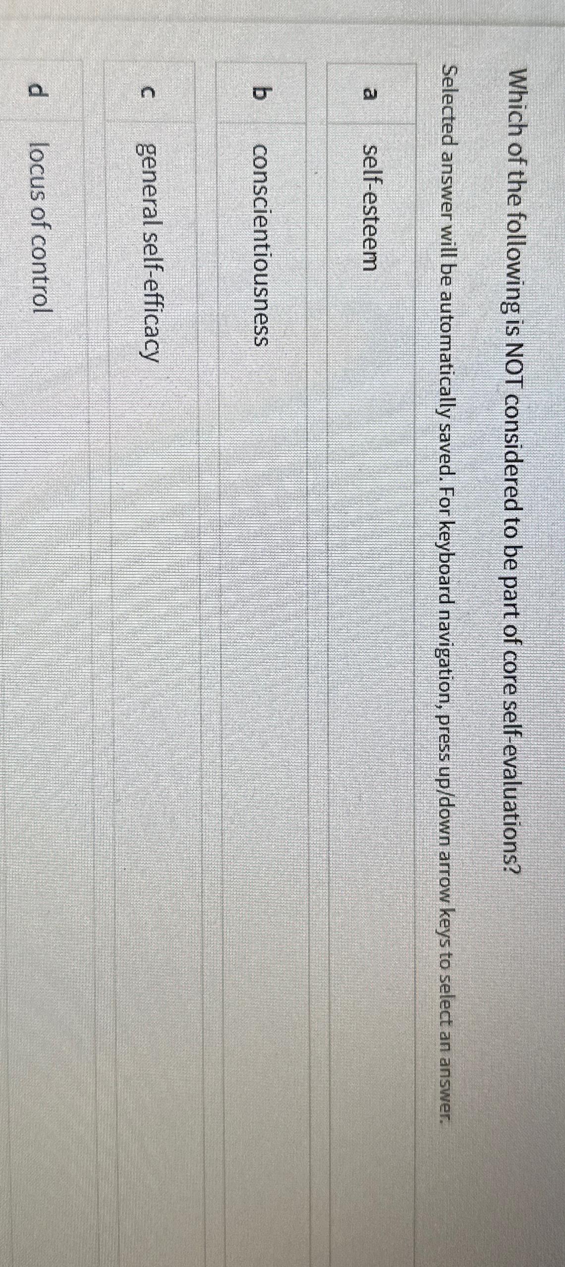 Solved Which of the following is NOT considered to be part | Chegg.com