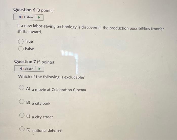 Solved If a new labor-saving technology is discovered, the | Chegg.com