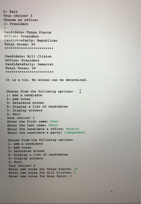 Program 6 You have been asked to write a program that | Chegg.com