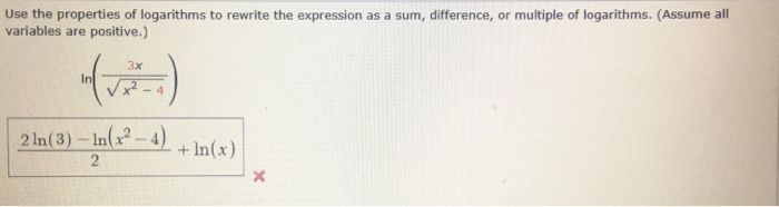 solved-use-the-properties-of-logarithms-to-rewrite-the-chegg