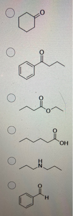 Solved Match the following IR Spectrum with one of the | Chegg.com