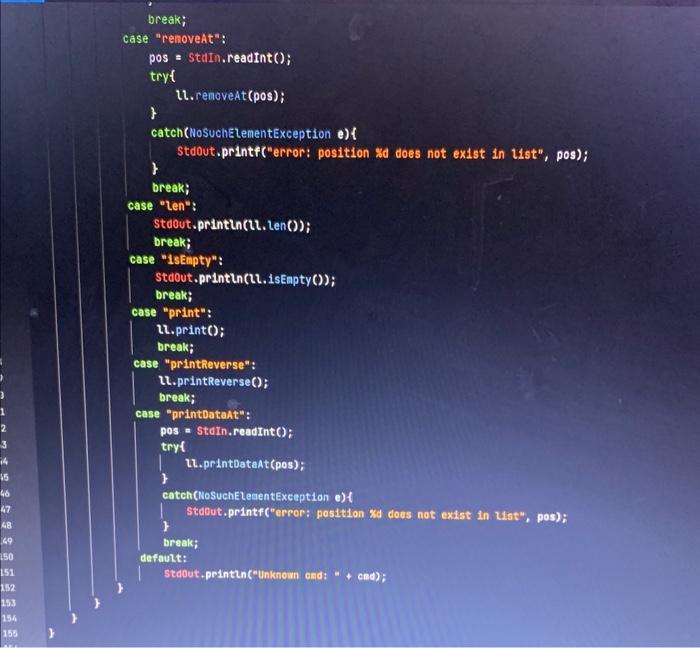 Solved We are coding in java language and using inteliJ | Chegg.com