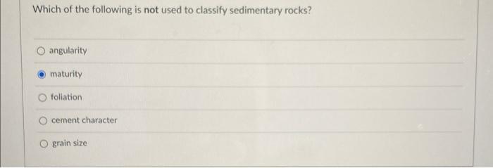 Solved Which of the following is not used to classify | Chegg.com
