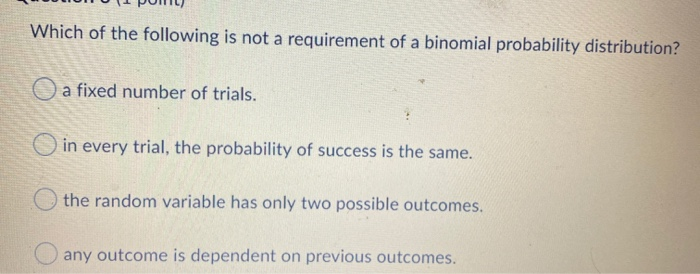 Solved Which of the following is true about a probability | Chegg.com
