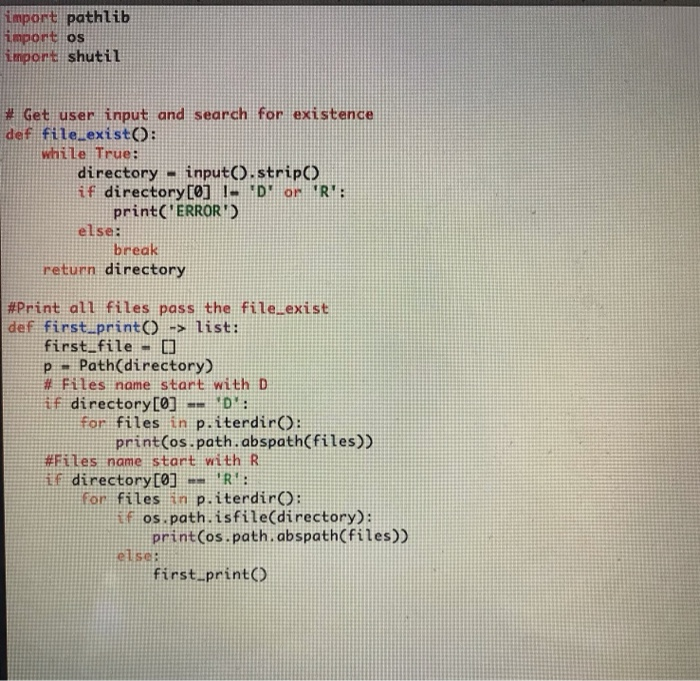 Solved I tried to write some code to meet the requirement of | Chegg.com