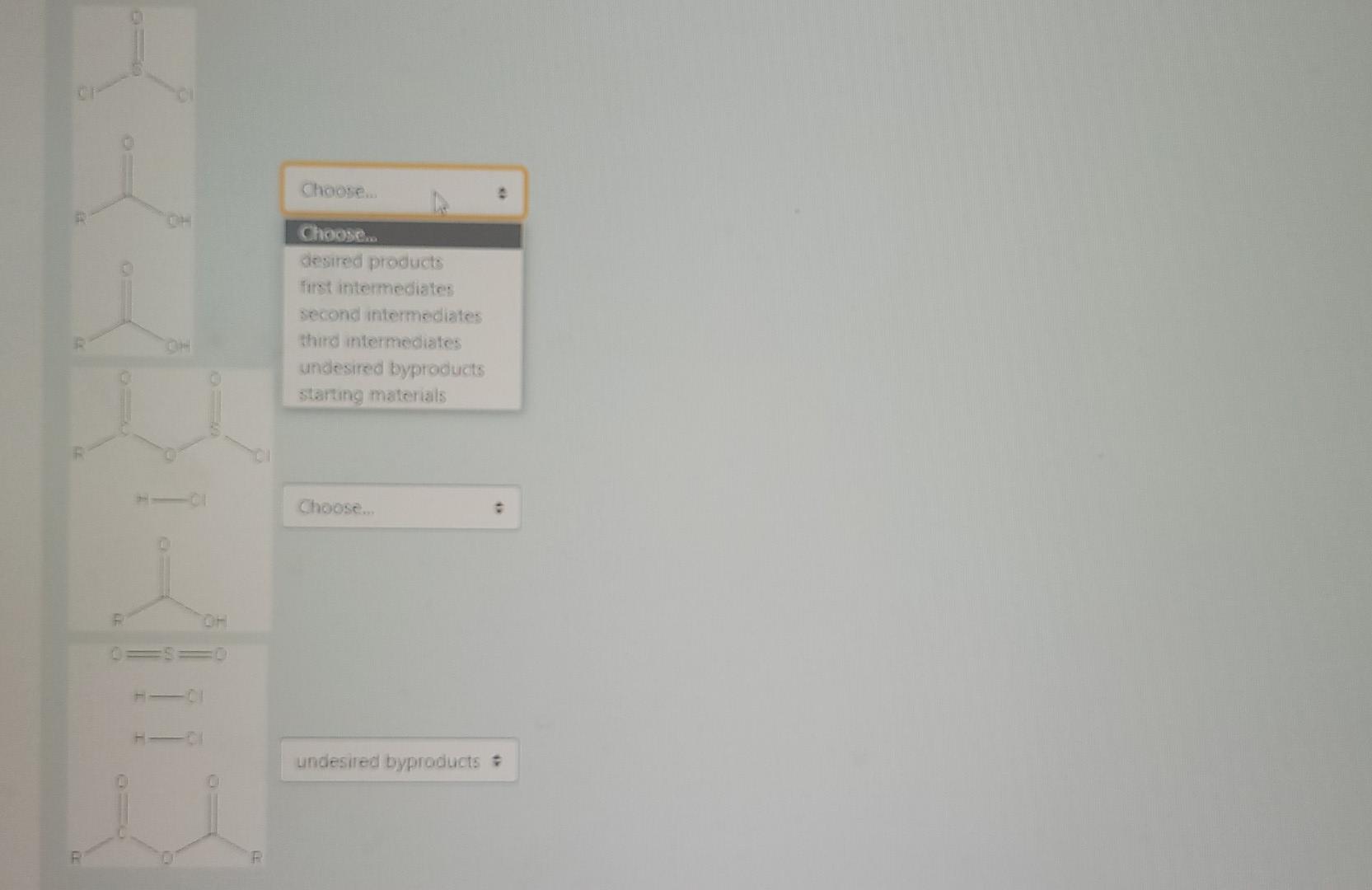 Solved Match each set of structures to its order in the | Chegg.com