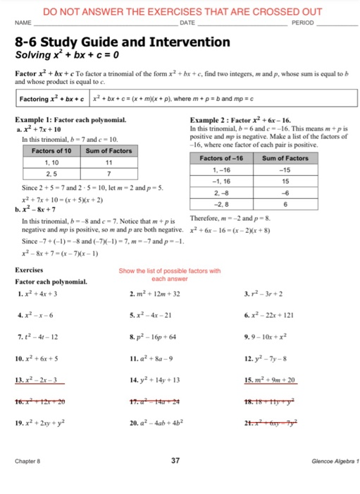 Solved PERIOD DO NOT ANSWER THE EXERCISES THAT ARE CROSSED Chegg Solved PERIOD DO NOT ANSWER THE EXERCISES THAT ARE CROSSED Chegg