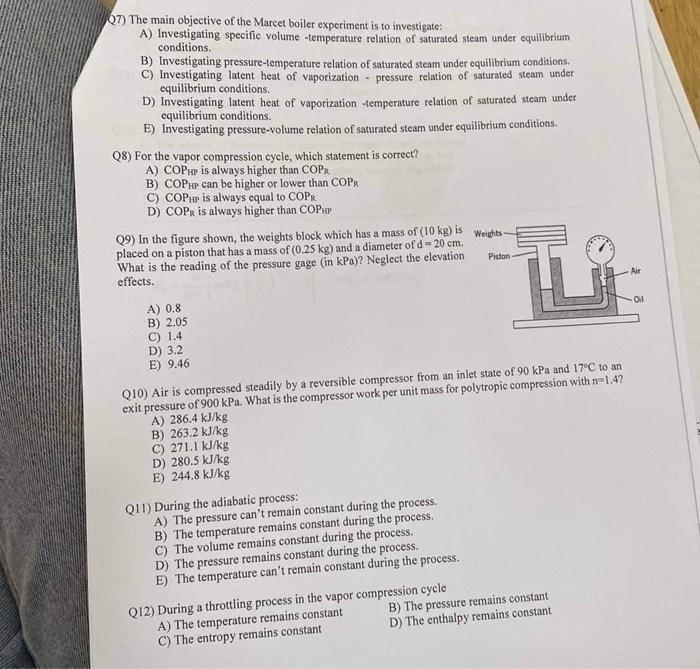 objective of marcet boiler experiment