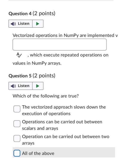 Solved Question 1 (2 Points) If You Are Given The Following | Chegg.com