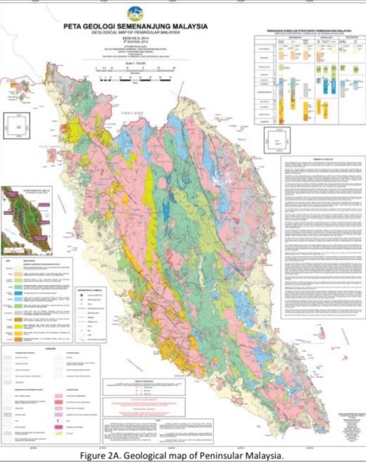 2. Map of Figure 2A is the geological map of | Chegg.com